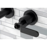 Whitaker Two-Handle 3-Hole Wall Mount Roman Tub Faucet