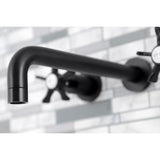 Hamilton Two-Handle 3-Hole Wall Mount Roman Tub Faucet