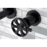 Belknap Two-Handle 3-Hole Wall Mount Roman Tub Faucet