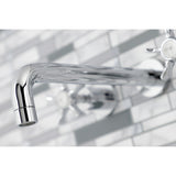 Hamilton Two-Handle 3-Hole Wall Mount Roman Tub Faucet