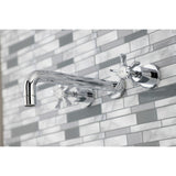 Hamilton Two-Handle 3-Hole Wall Mount Roman Tub Faucet