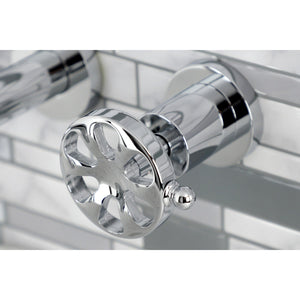 Belknap Two-Handle 3-Hole Wall Mount Roman Tub Faucet