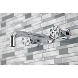 Belknap Two-Handle 3-Hole Wall Mount Roman Tub Faucet