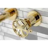 Belknap Two-Handle 3-Hole Wall Mount Roman Tub Faucet