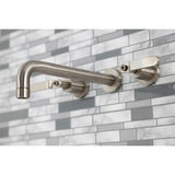 Whitaker Two-Handle 3-Hole Wall Mount Roman Tub Faucet