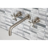 Hamilton Two-Handle 3-Hole Wall Mount Roman Tub Faucet