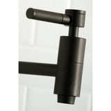 Kaiser Two-Handle 1-Hole Wall Mount Pot Filler