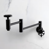 Belknap Two-Handle Wall Mount Pot Filler