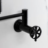 Belknap Two-Handle Wall Mount Pot Filler