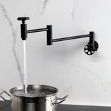 Belknap Two-Handle Wall Mount Pot Filler