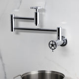 Fuller Two-Handle Wall Mount Pot Filler