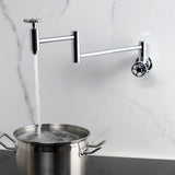 Fuller Two-Handle Wall Mount Pot Filler