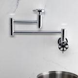 Belknap Two-Handle Wall Mount Pot Filler