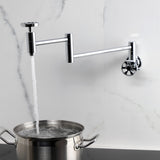 Belknap Two-Handle Wall Mount Pot Filler