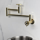 Fuller Two-Handle Wall Mount Pot Filler