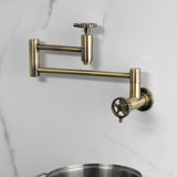 Fuller Two-Handle Wall Mount Pot Filler