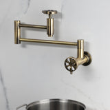 Belknap Two-Handle Wall Mount Pot Filler