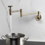 Belknap Two-Handle Wall Mount Pot Filler