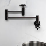 Fuller Two-Handle Wall Mount Pot Filler