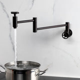 Fuller Two-Handle Wall Mount Pot Filler