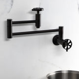 Belknap Two-Handle Wall Mount Pot Filler