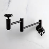 Belknap Two-Handle Wall Mount Pot Filler