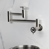 Fuller Two-Handle Wall Mount Pot Filler