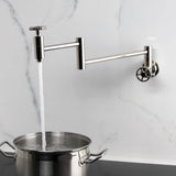 Fuller Two-Handle Wall Mount Pot Filler