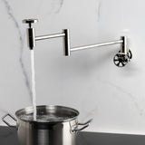 Belknap Two-Handle Wall Mount Pot Filler