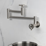 Fuller Two-Handle Wall Mount Pot Filler