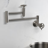 Fuller Two-Handle Wall Mount Pot Filler