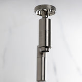 Webb Two-Handle 1-Hole Wall Mount Pot Filler with Knurled Handle