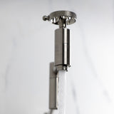 Webb Two-Handle 1-Hole Wall Mount Pot Filler with Knurled Handle