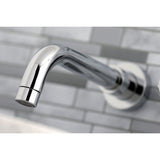 Kaiser Single-Handle 2-Hole Wall Mount Bathroom Faucet