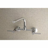 Concord Two-Handle 2-Hole Wall Mount Kitchen Faucet