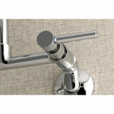 Concord Two-Handle 2-Hole Wall Mount Kitchen Faucet