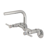 Concord Two-Handle 2-Hole Wall Mount Kitchen Faucet