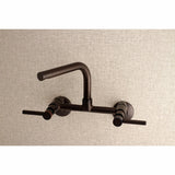 Concord Two-Handle 2-Hole Wall Mount Kitchen Faucet