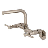 Concord Two-Handle 2-Hole Wall Mount Kitchen Faucet