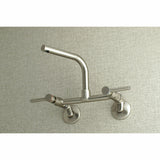 Concord Two-Handle 2-Hole Wall Mount Kitchen Faucet