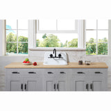 Concord Two-Handle 2-Hole Wall Mount Kitchen Faucet