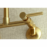 Concord Two-Handle 2-Hole Wall Mount Kitchen Faucet