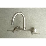 Concord Two-Handle 2-Hole Wall Mount Kitchen Faucet