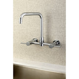 Concord Two-Handle 2-Hole Wall Mount Kitchen Faucet