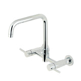 Concord Two-Handle 2-Hole Wall Mount Kitchen Faucet