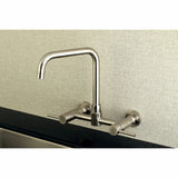 Concord Two-Handle 2-Hole Wall Mount Kitchen Faucet