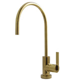 Continental Single-Handle 1-Hole Deck Mount Water Filtration Faucet