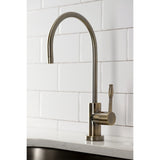 Nustudio Single-Handle 1-Hole Deck Mount Water Filtration Faucet