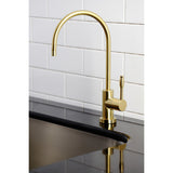 Nustudio Single-Handle 1-Hole Deck Mount Water Filtration Faucet