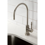 Nustudio Single-Handle 1-Hole Deck Mount Water Filtration Faucet